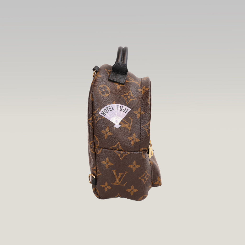 Louis Vuitton Palm Springs Mini Monogram con Patch Multicolore Edizione Limitata
