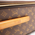 Louis Vuitton Pegase 55 Trolley da Viaggio Monogram in Tela Rivestita e Pelle