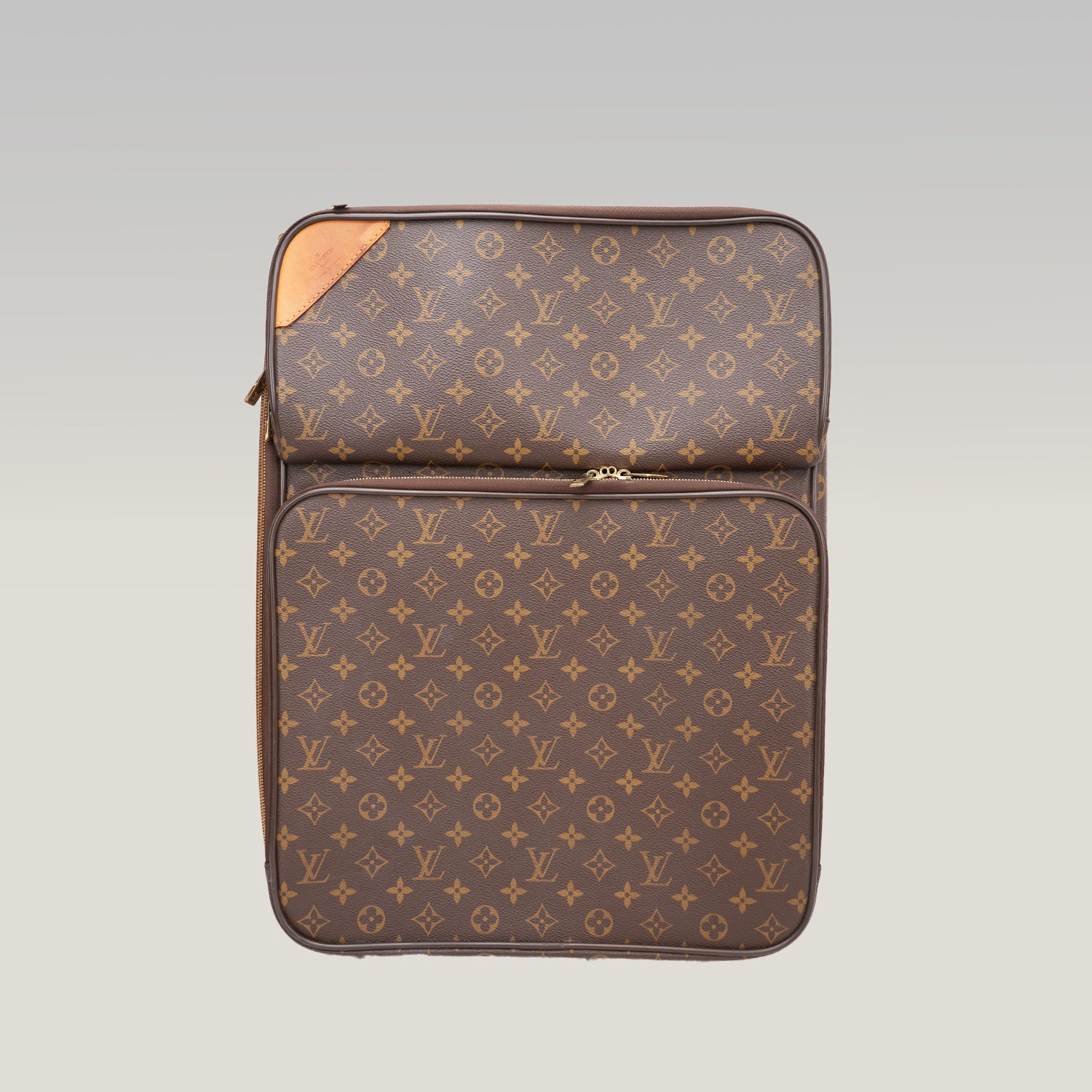 Louis Vuitton Pegase 55 Trolley da Viaggio Monogram in Tela Rivestita e Pelle