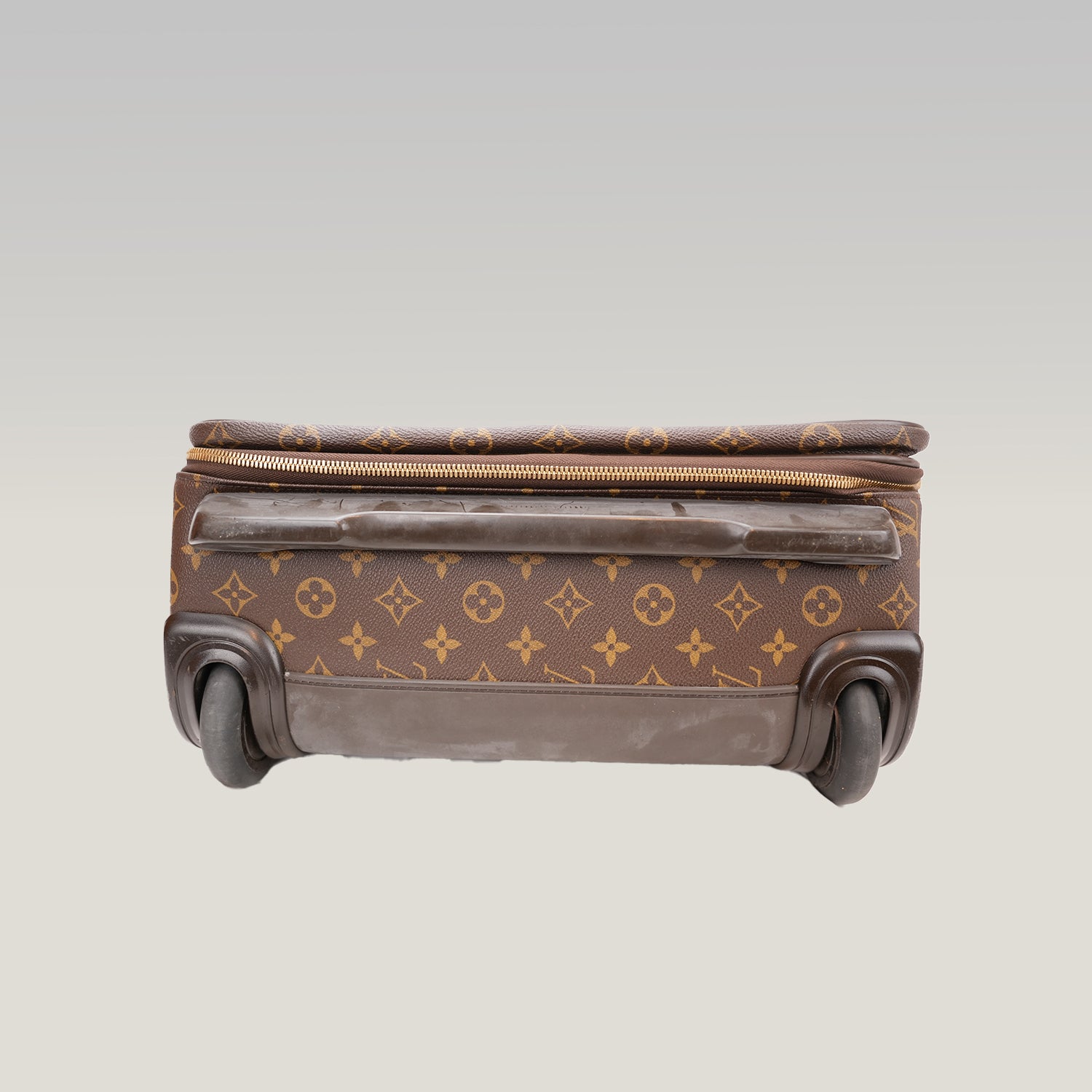 Louis Vuitton Pegase 55 Trolley da Viaggio Monogram in Tela Rivestita e Pelle