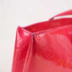 Louis Vuitton Wilshire PM Rosa Fucsia in Pelle Vernis Monogram Verniciata