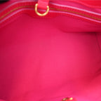 Louis Vuitton Wilshire PM Rosa Fucsia in Pelle Vernis Monogram Verniciata
