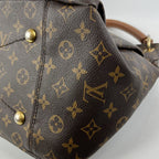 Louis Vuitton Artsy MM 42 Borsa a Spalla in Tela Monogram con Manico in Vacchetta