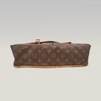 Louis Vuitton Gibecière MM Vintage Borsa a Tracolla in Tela Monogram Marrone