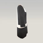 Christian Dior Abito Donna Nero e Bianco in Lana e Seta Vestito Elegante Maniche Lunghe Made in Italy