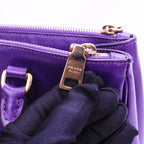 Prada Galleria Medium in Purple Saffiano Leather 