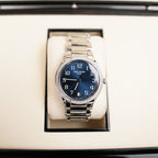 Patek Philippe Twenty~4 Automatic 7300/1200A-001 36 mm in Acciaio con Quadrante Blu Soleil e Diamanti
