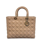 Dior Lady Dior – Borsa Tote in Pelle Cannage