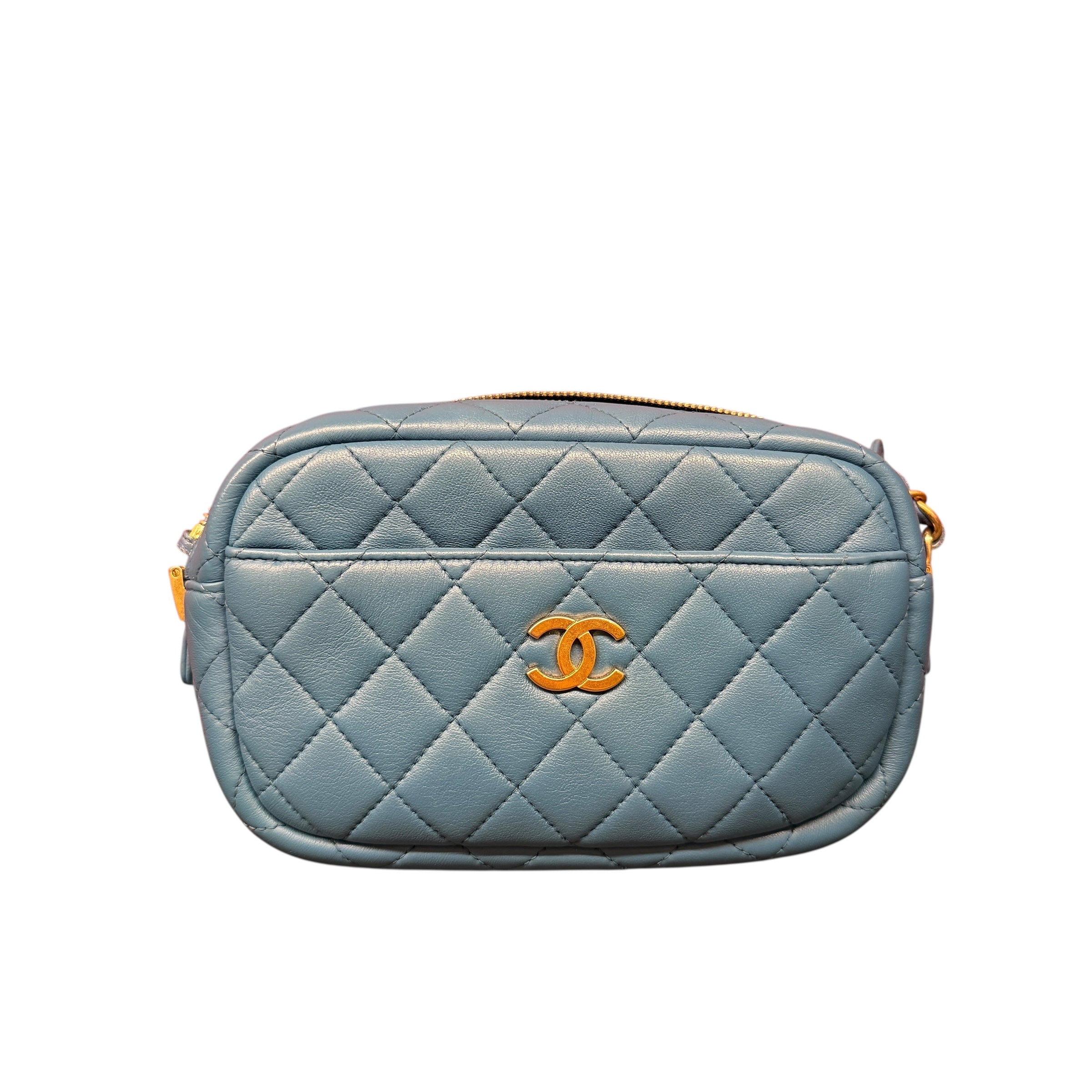 Chanel Quilted Lambskin Camera Bag