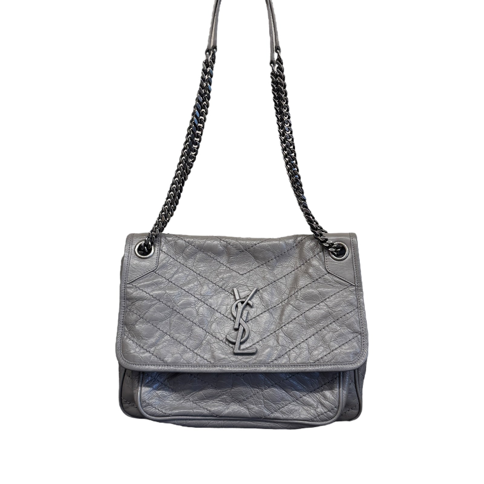 Saint Laurent Niki Chain-Link Shoulder Bag