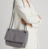 Saint Laurent Niki Chain-Link Shoulder Bag