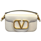 Valentino Borsa a Spalla Locò in Pelle di Vitello