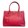 Prada Galleria Shoulder Bag in Red color Medium size