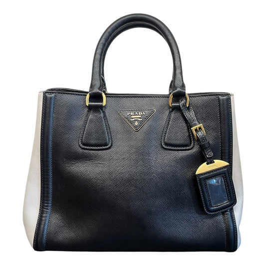 Prada Galleria Shoulder bag in color block medium size
