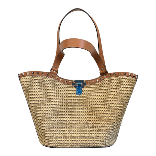 Valentino rafia shoulder bag