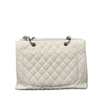 Chanel GST – Borsa Tote in Caviar Bianca