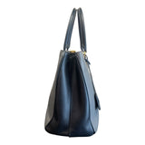 Prada Galleria Shoulder Bag in Grey and Black color Medium size