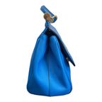 Dolce & Gabbana Sicily – Borsa A Spalla Blu, Misura Media