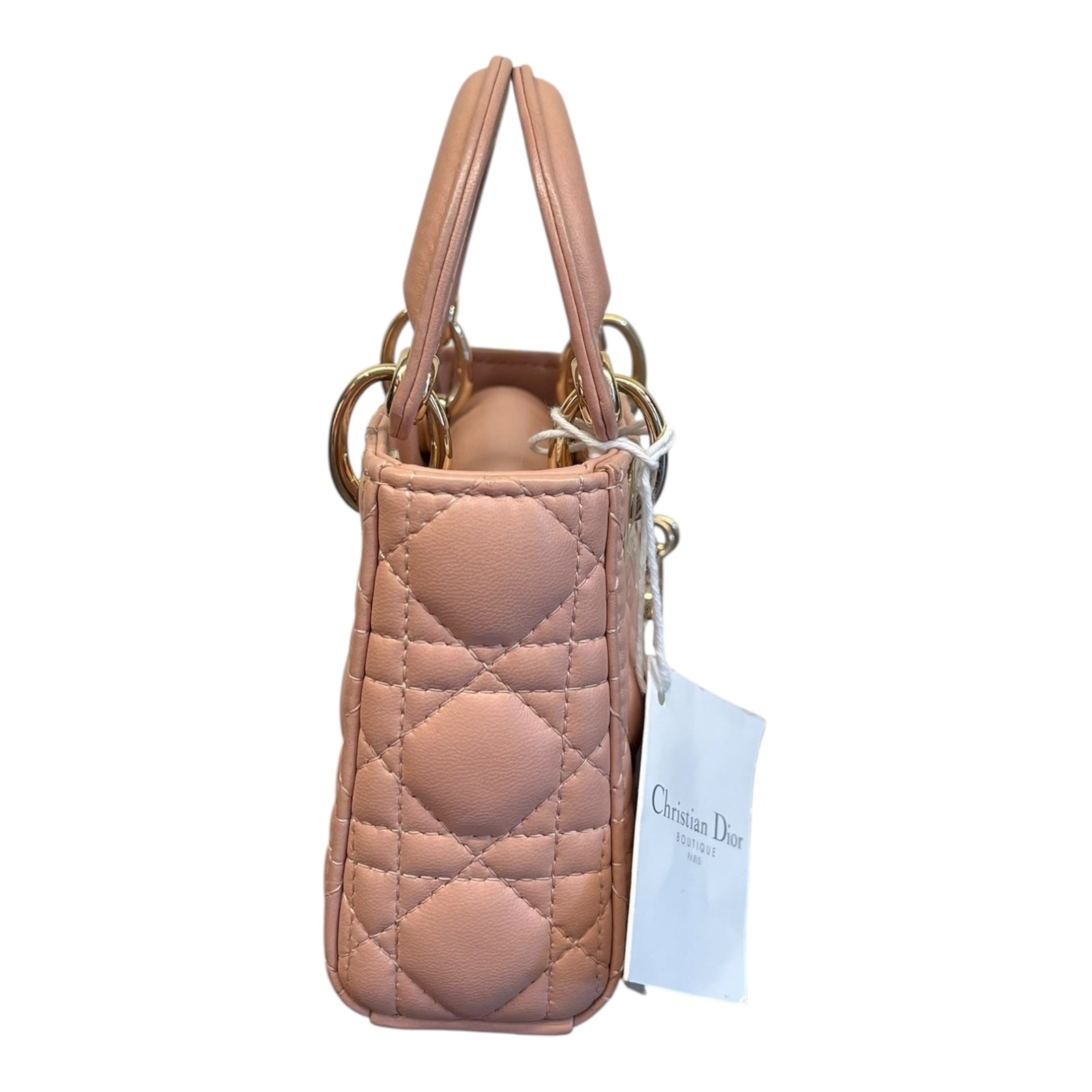 Christian Dior Lady Dior Mini-Borsa A Spalla Iconica，Pelle Cannage