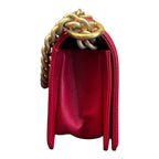 Chanel Leboy-Borsa A Spalla In Rosso（Piccola）