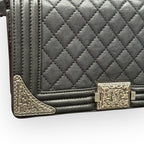 Chanel Boy Medium Paris-Dallas – Borsa a Spalla Stile Cowboy