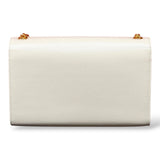 Saint Laurent White Kate Medium Shoulder Bag