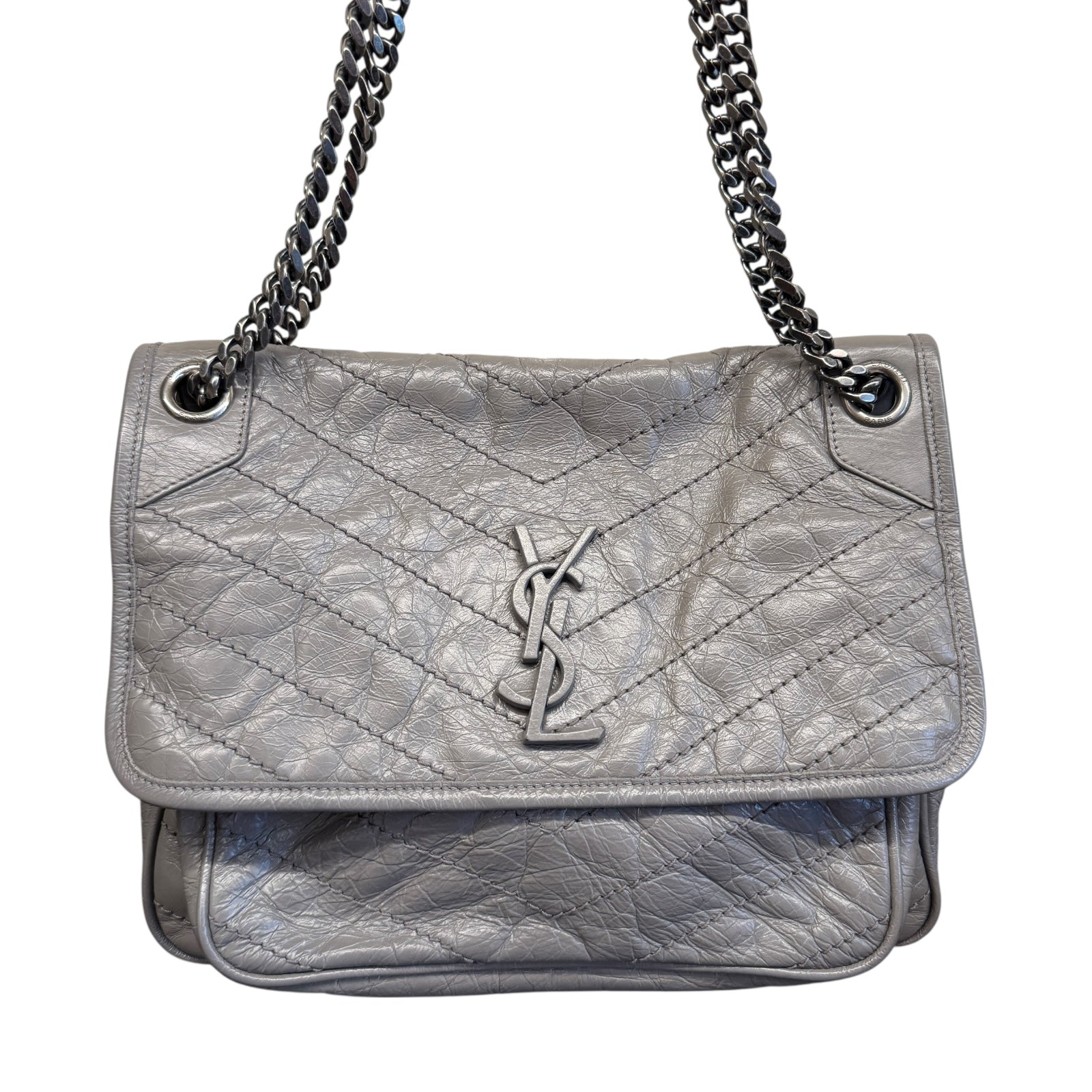 Saint Laurent Niki Chain-Link Shoulder Bag