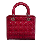 Dior Lady Dior – Borsa a Mano in Pelle Verniciata