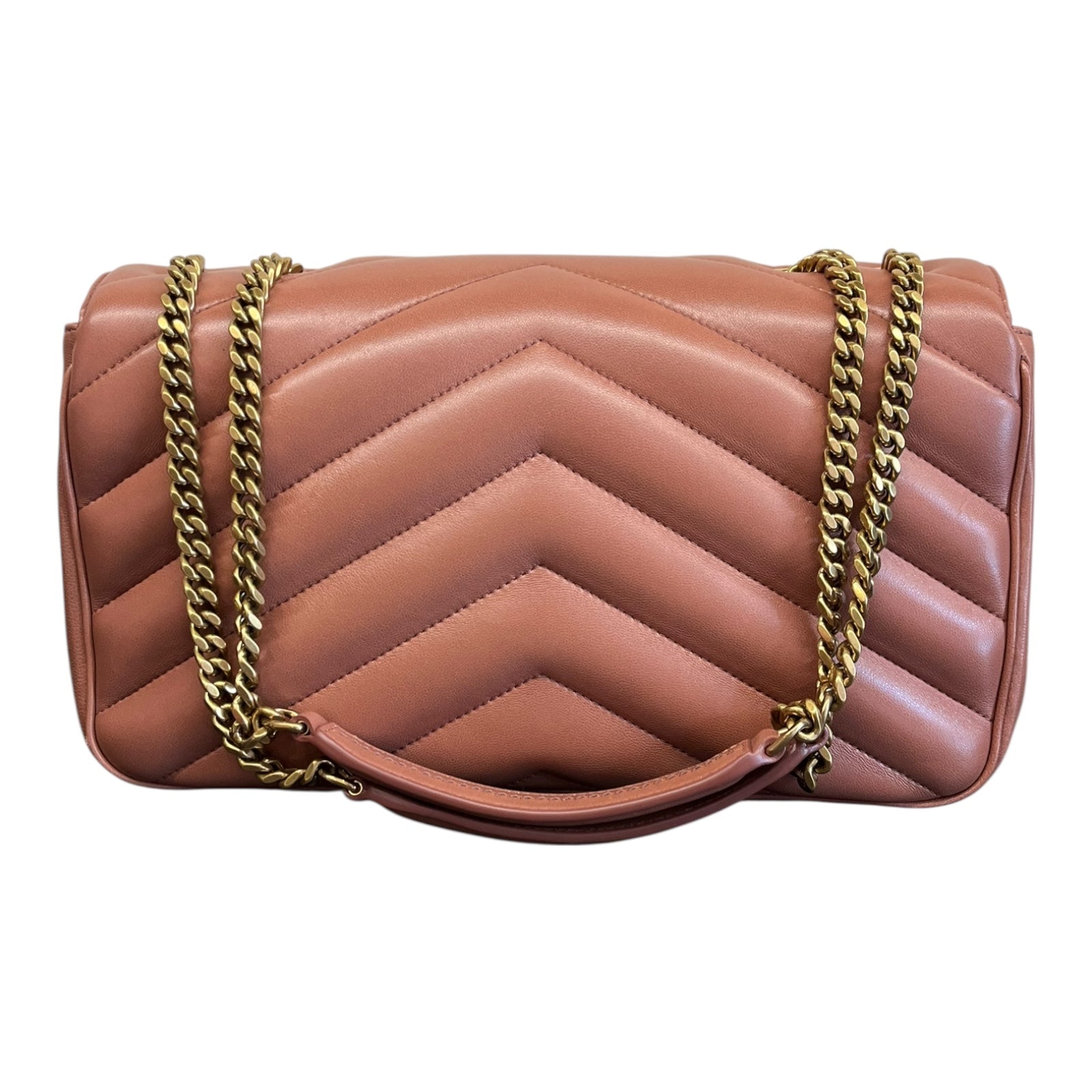 Saint Laurent Loulou Medium – Borsa A Spalla In Pelle Di Agnello