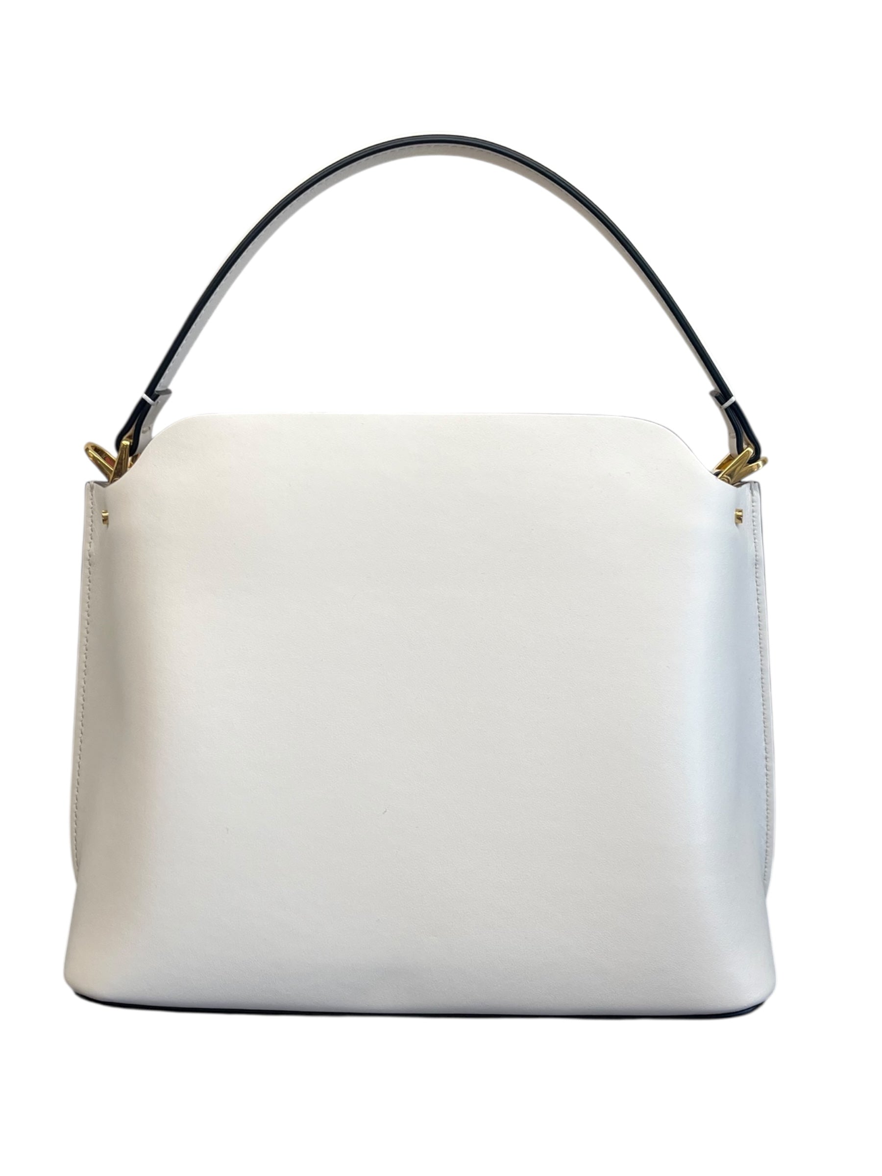 Valentino White hand Bag with Body strap