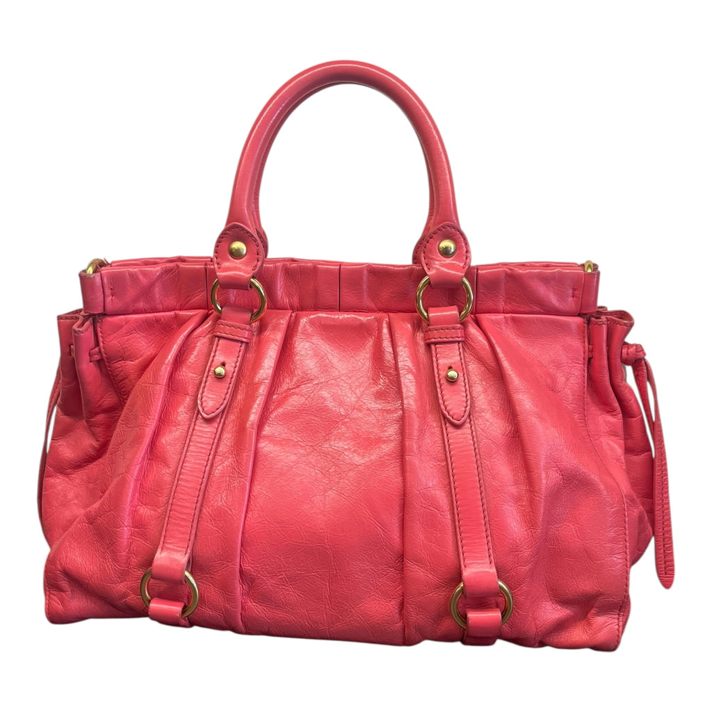 Miu Miu Vitello – Borsa A Spalla In Rosa