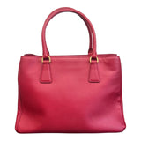 Prada Galleria Shoulder Bag in Red color Medium size