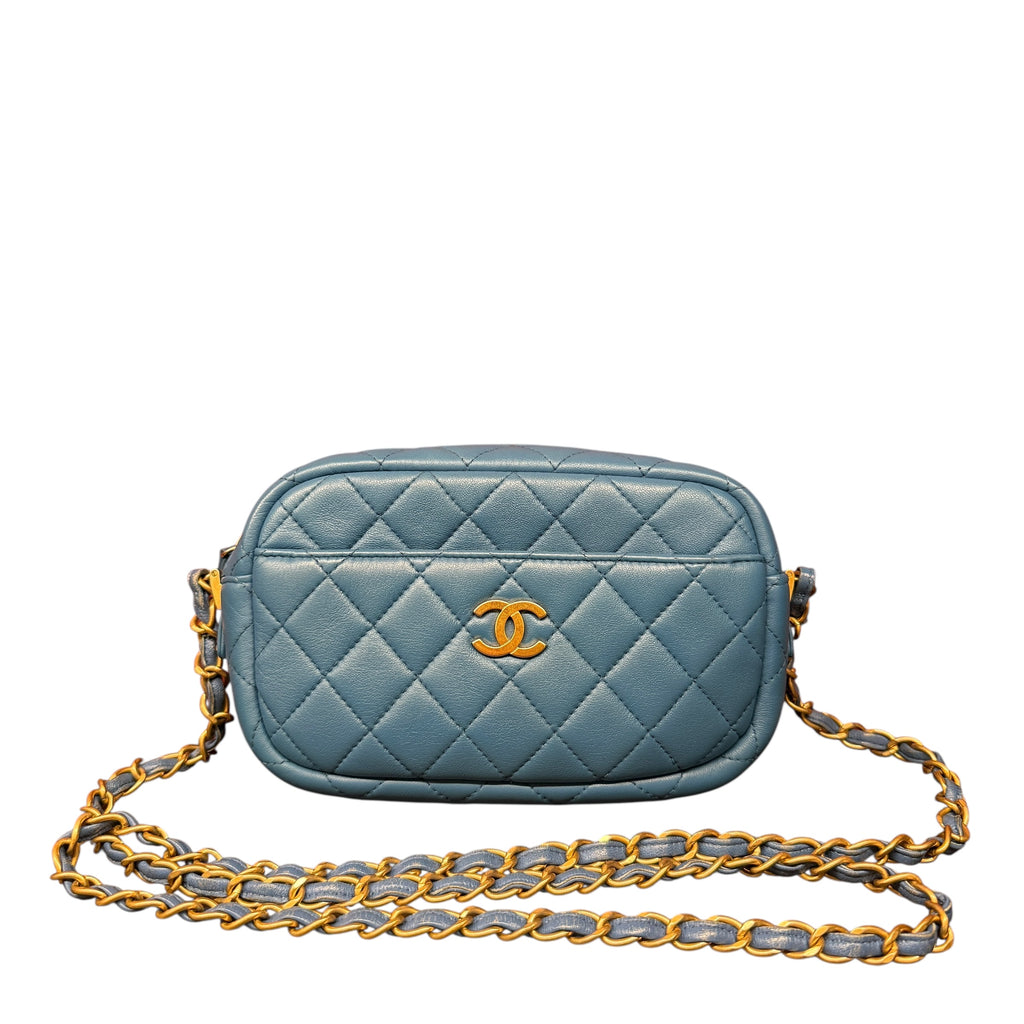 Chanel Camera Bag – Borsa Trapuntata in Pelle di Agnello