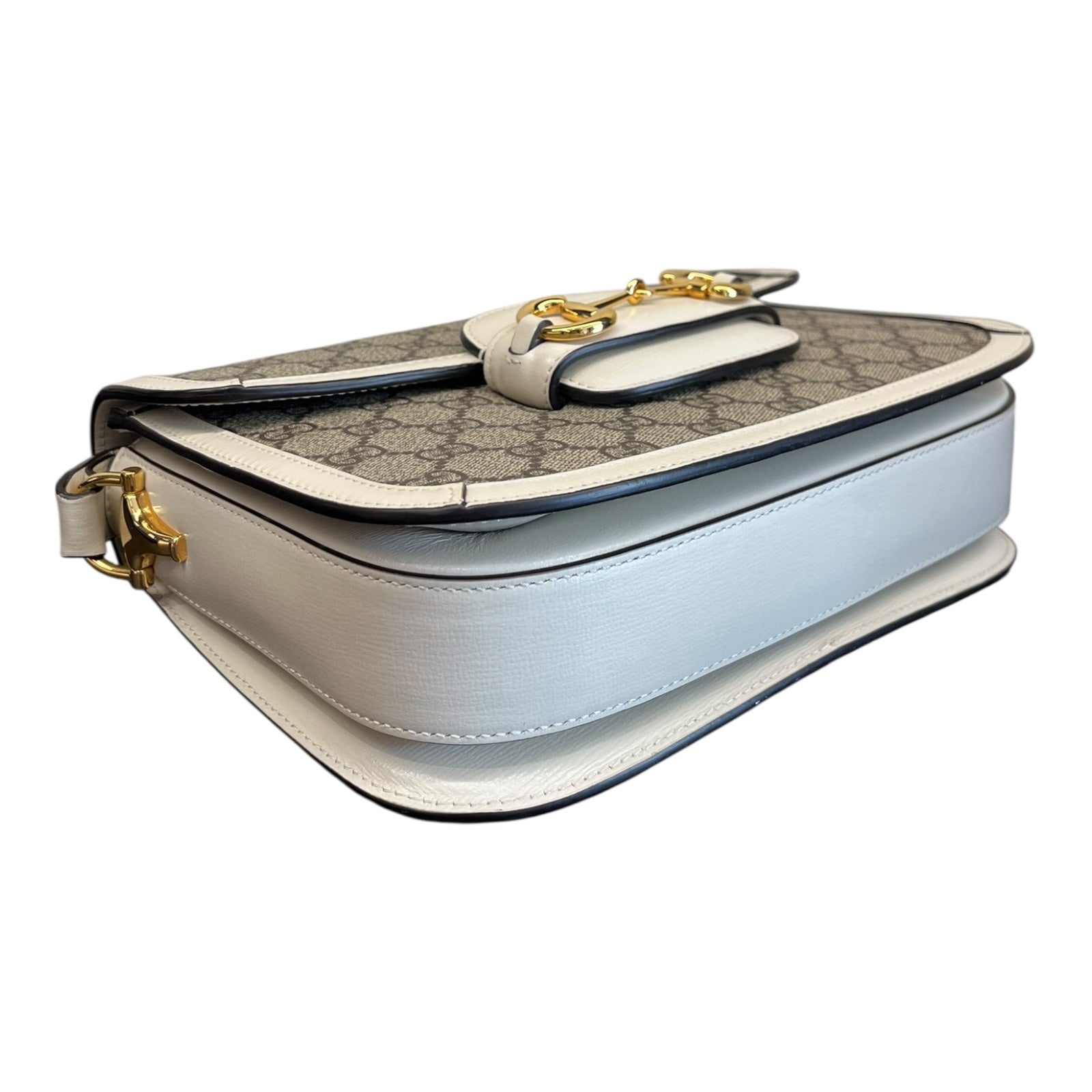 Gucci Horsebit 1955 Monogram Shoulder Bag Small Size