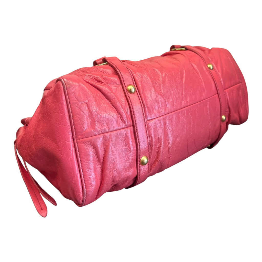 Miu Miu Vitello – Borsa A Spalla In Rosa