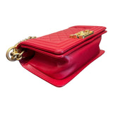Chanel Leboy shoulder bag Small size in red