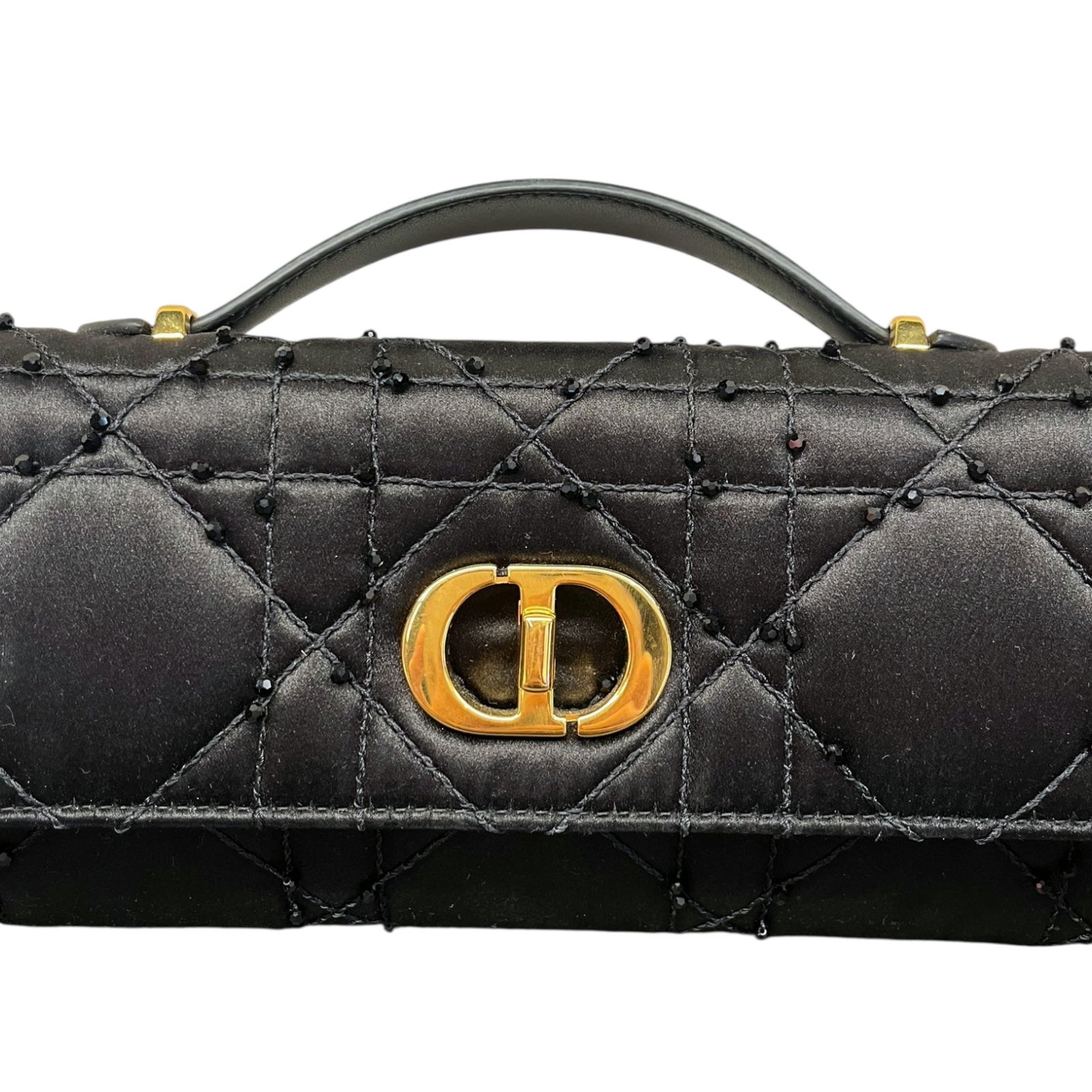 Dior East West Hand Bag in embroidery embellishments