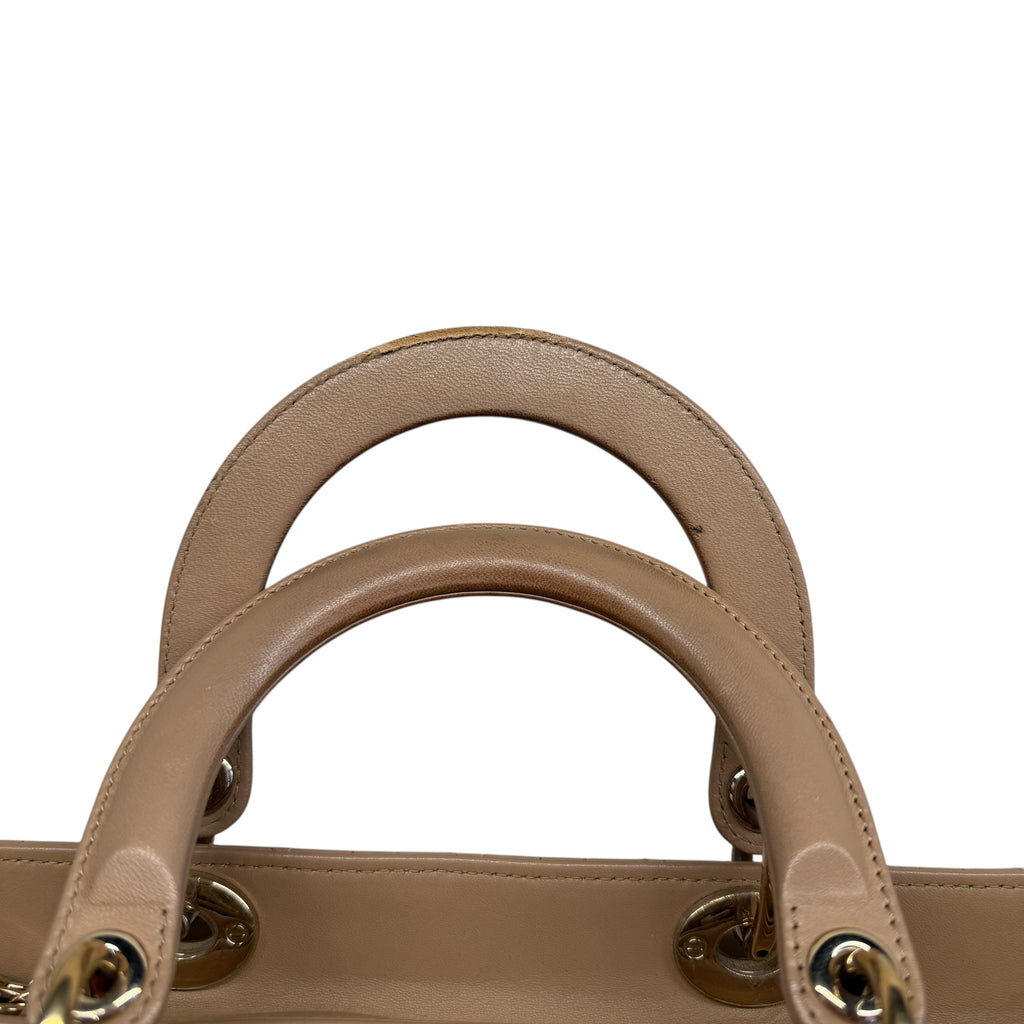 Dior Lady Dior – Borsa Tote in Pelle Cannage