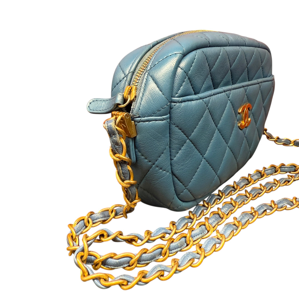 Chanel Camera Bag – Borsa Trapuntata in Pelle di Agnello