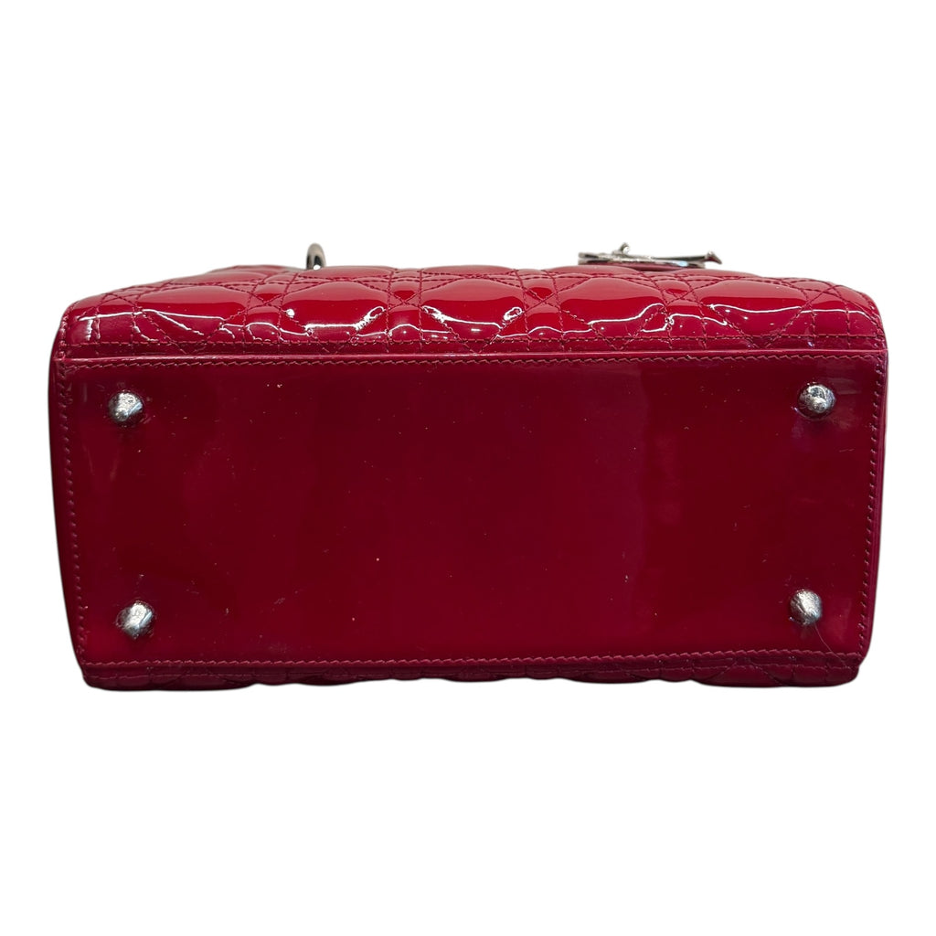 Dior Lady Dior – Borsa a Mano in Pelle Verniciata