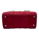 Christian Dior Patent Leather  Lady Dior Bag