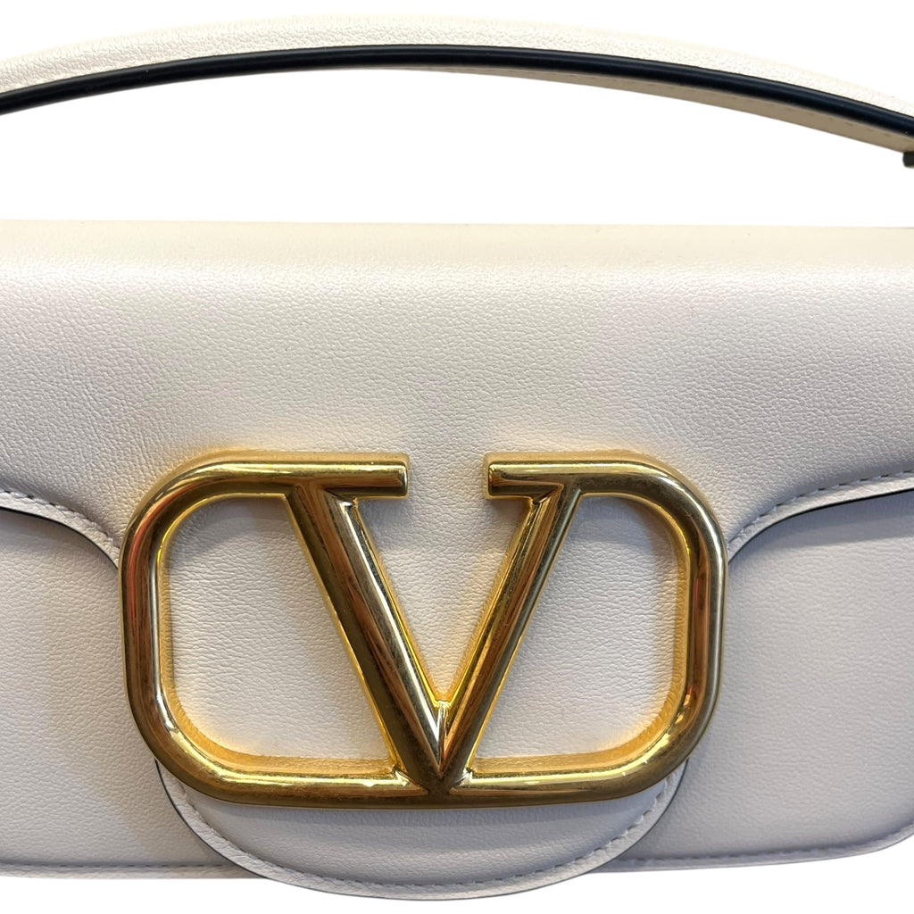 Valentino Borsa a Spalla Locò in Pelle di Vitello