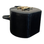 Celine Box Triomphe-Borsa A Mano In Pelle Lucertola