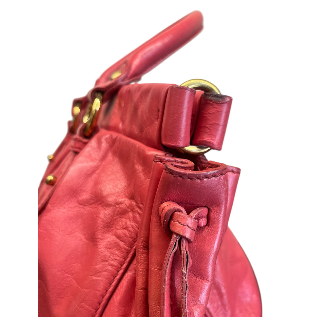 Miu Miu Vitello – Borsa A Spalla In Rosa