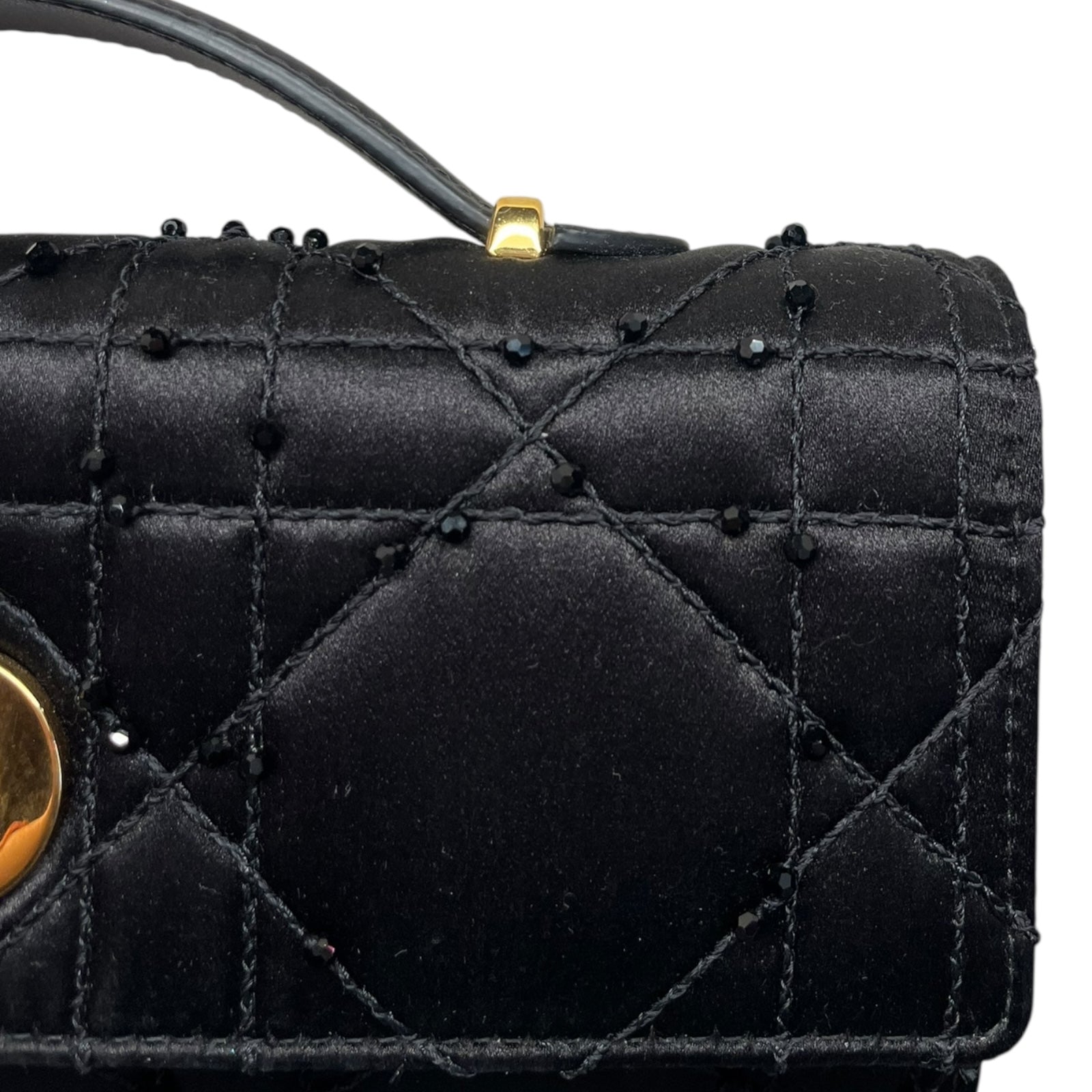 Dior East West-Borsa In Ricamo Con Applicazioni Preziose