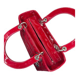 Christian Dior Patent Leather  Lady Dior Bag