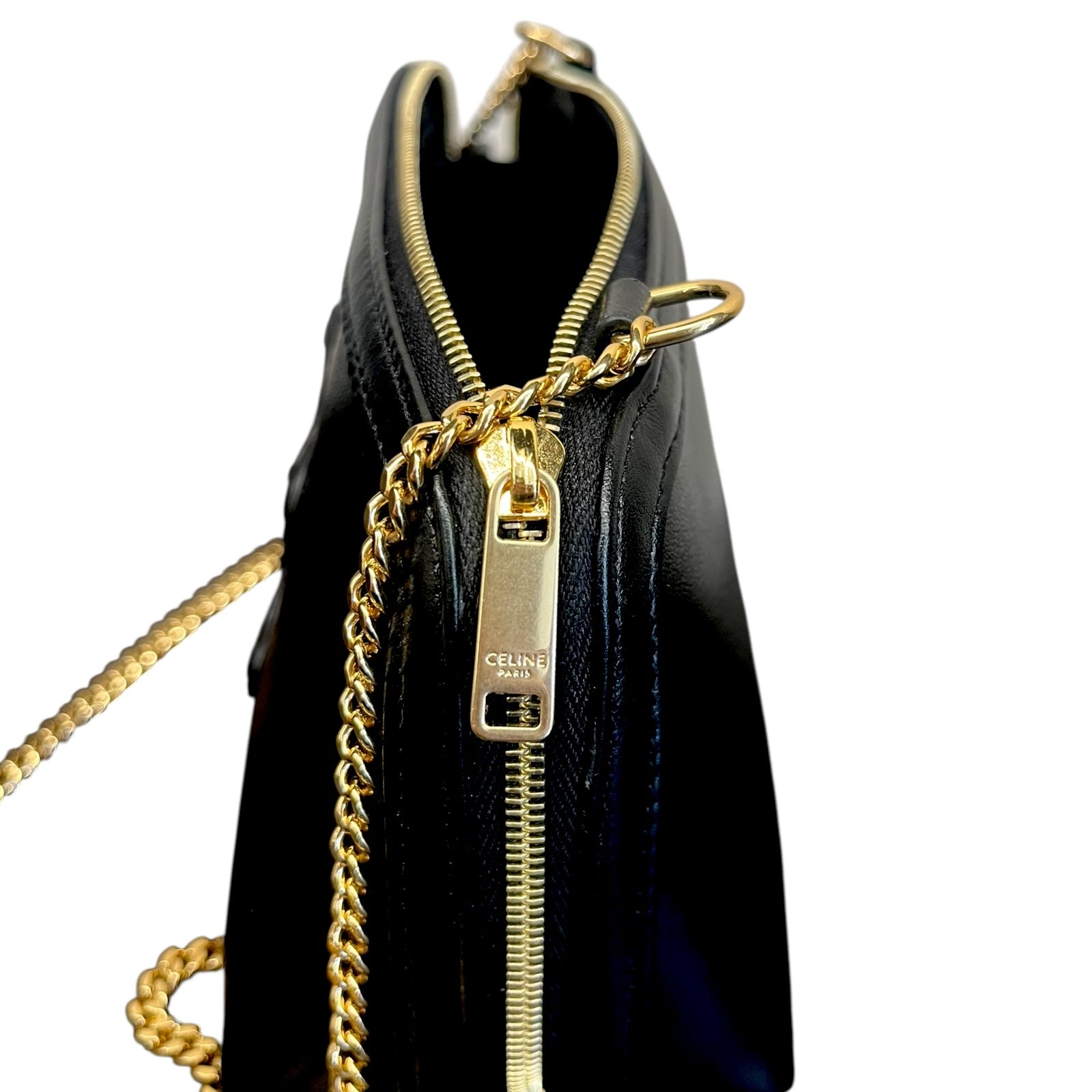 Celine Triomphe Wallet on Chain – Borsa a Tracolla