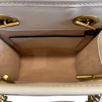 Gucci GG Marmont – Borsa A Spalla Bianca Accordion