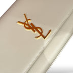 Saint Laurent Kate Medium – Borsa a Spalla Bianca