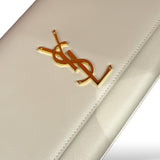Saint Laurent White Kate Medium Shoulder Bag